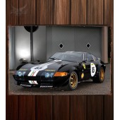 Металлическая табличка Ferrari 365 GTB 4 Daytona Competizione1999